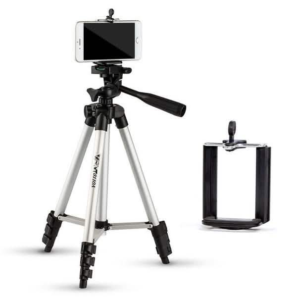 Professional Folding Camera Tripod Stand Holder for CellPhone