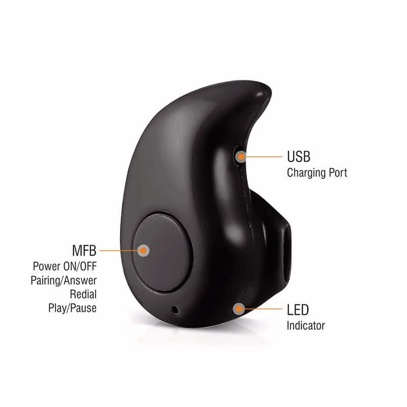 Professional Mini Invisible Wireless Bluetooth Earbud