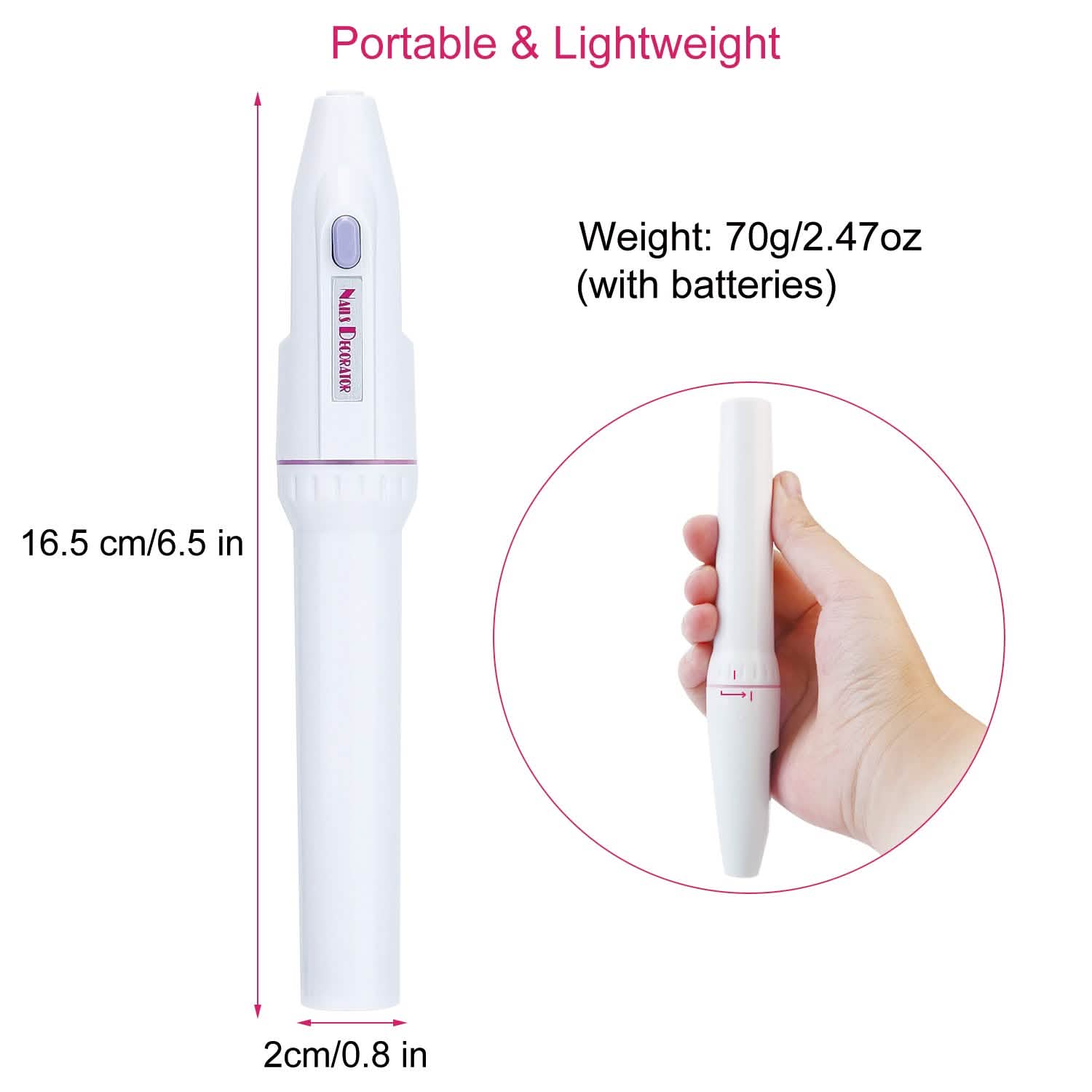 Professional Nail Drill File Manicure Pedicure Set