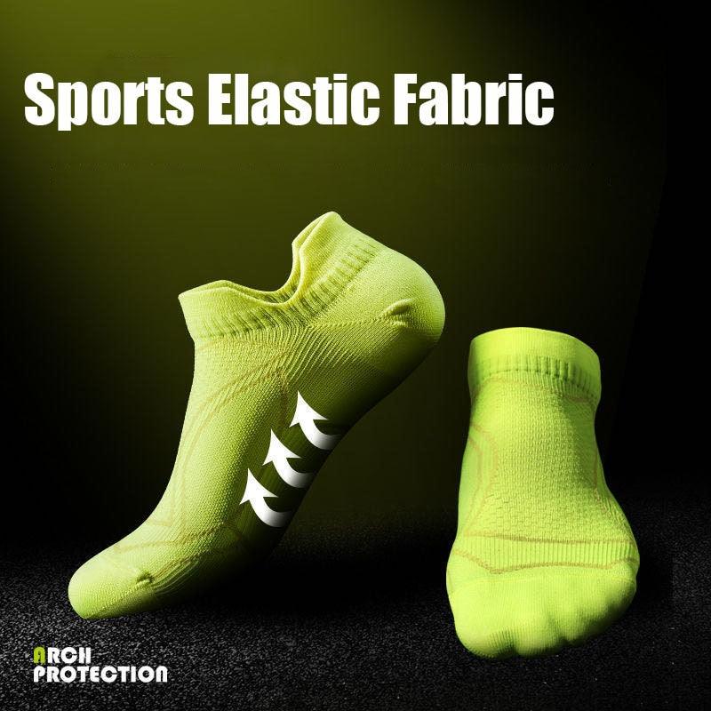 Professional Thin Anti-slip Breathable No Sweat Sports Marathon Basketball Yoga Running Socks For Athletic Men AND Women