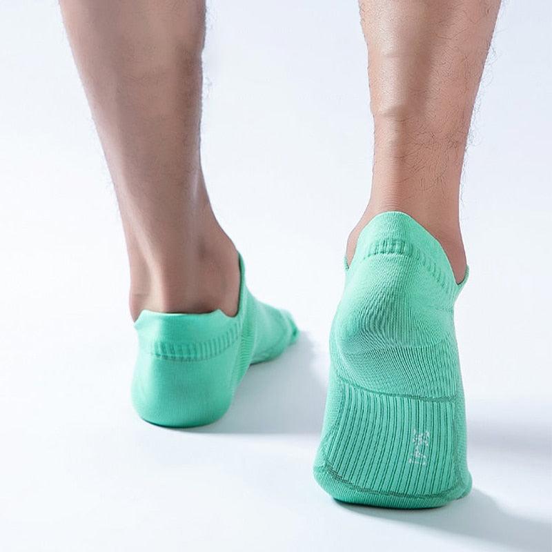 Professional Thin Anti-slip Breathable No Sweat Sports Marathon Basketball Yoga Running Socks For Athletic Men AND Women