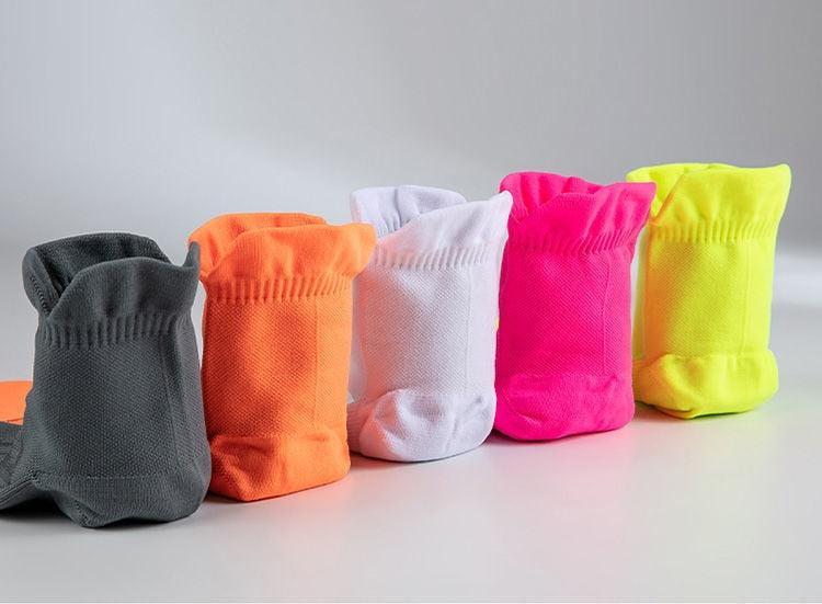 Professional Thin Anti-slip Breathable No Sweat Sports Marathon Basketball Yoga Running Socks For Athletic Men AND Women