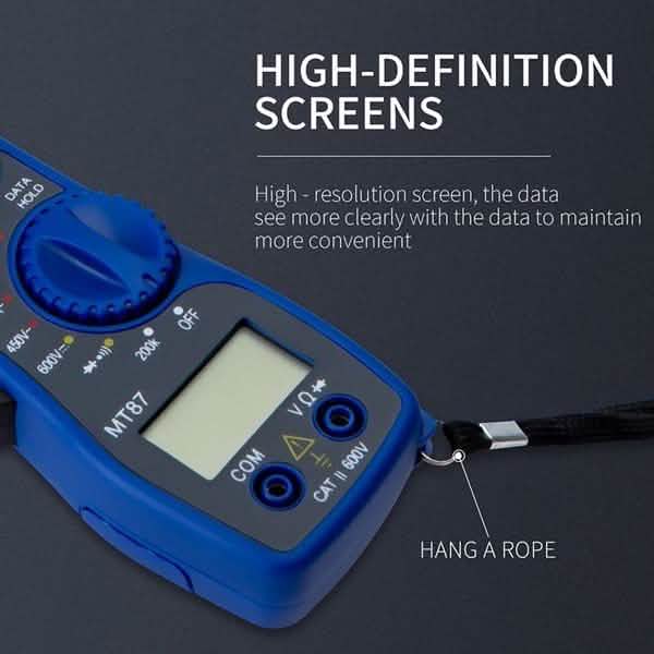Professional Tool Portable LCD Digital Clamp Multimeter