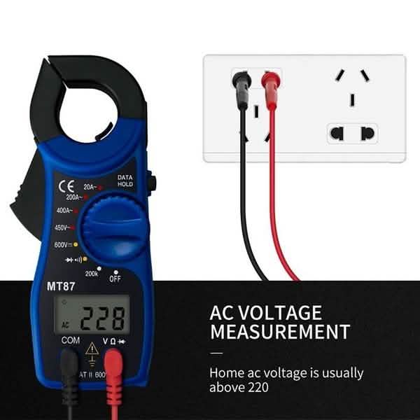 Professional Tool Portable LCD Digital Clamp Multimeter