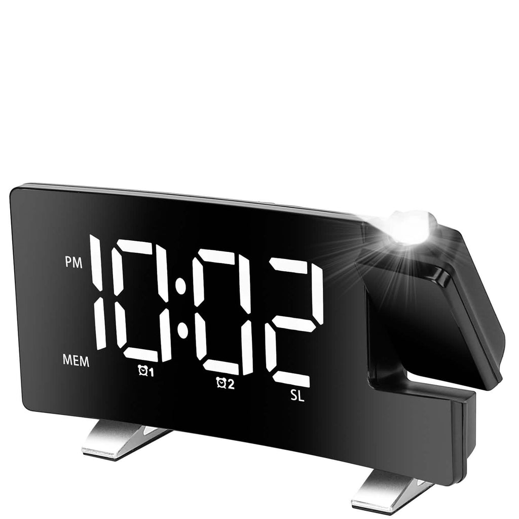 Projection Alarm Clock with Radio
