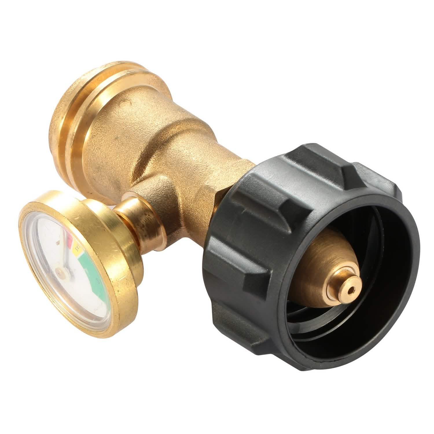 Propane Tank Refill Adapter Gas Level Indicator Meter