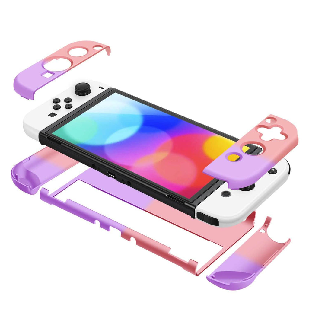 Protective Shell Cover Hard Dockable Case Fit for Nintendo Switch OLED