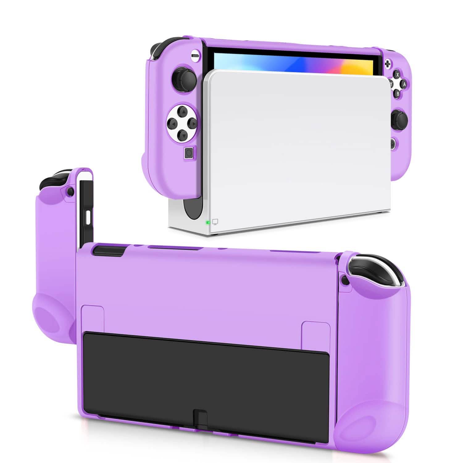 Protective Shell Cover Hard Dockable Case Fit for Nintendo Switch OLED