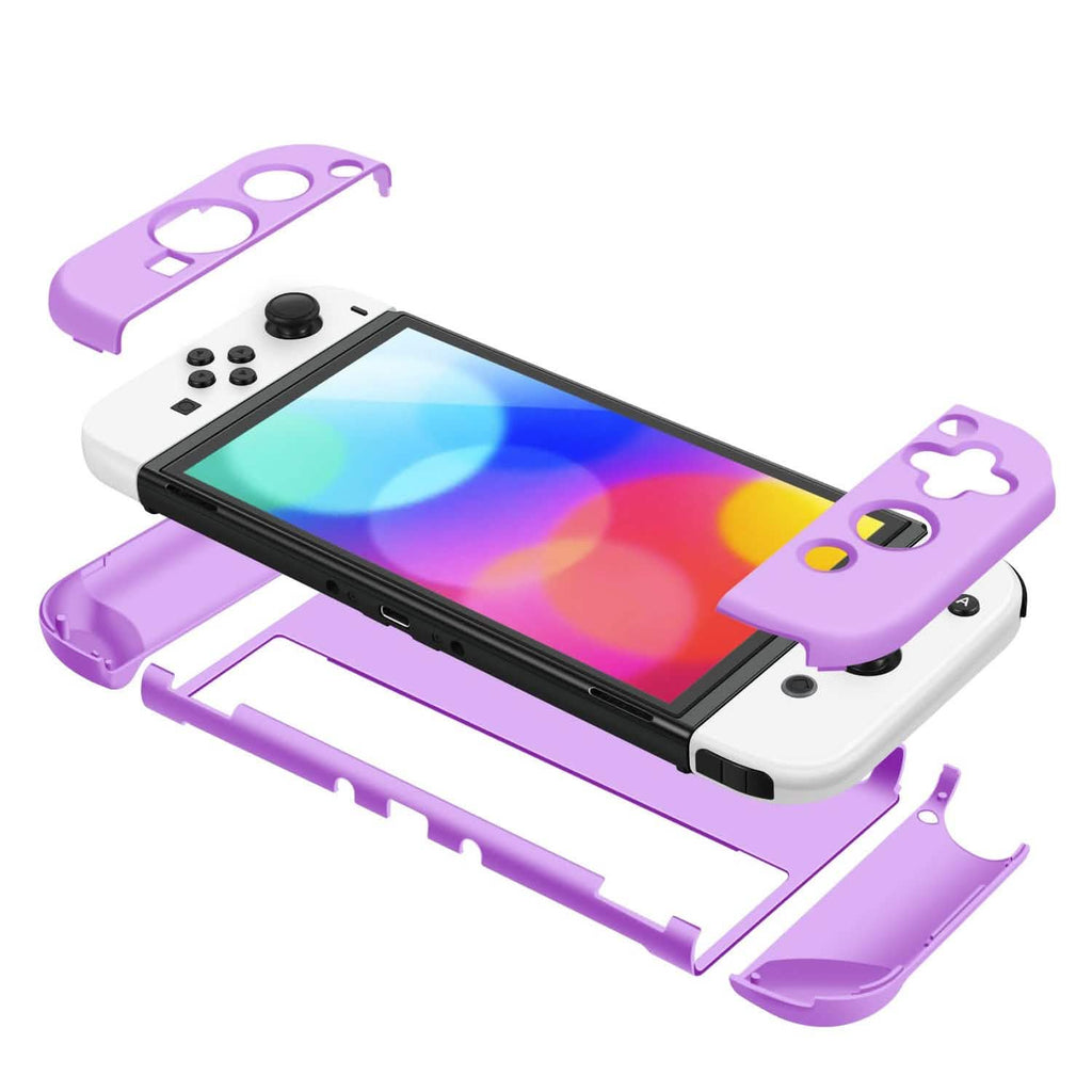 Protective Shell Cover Hard Dockable Case Fit for Nintendo Switch OLED