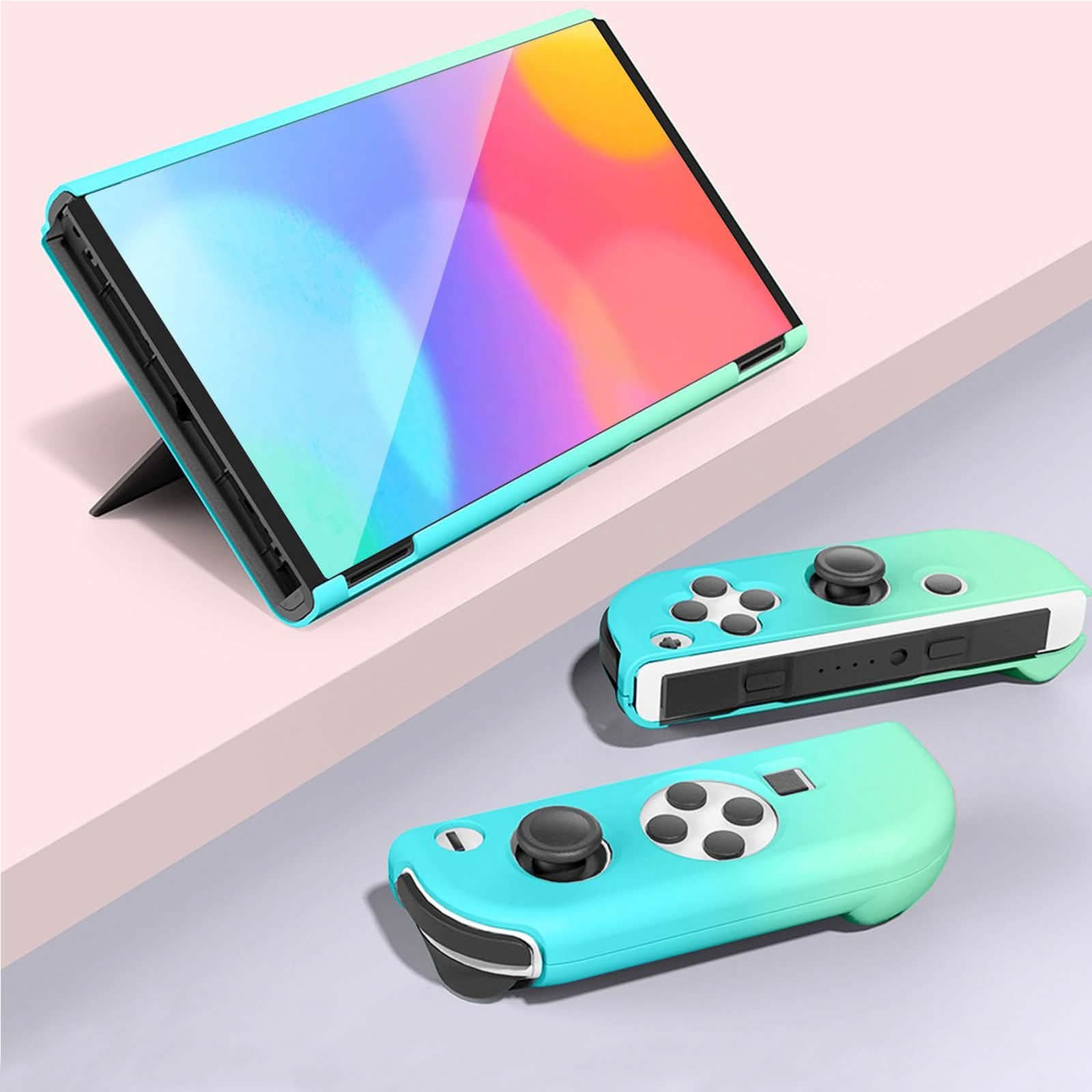 Protective Shell Cover Hard Dockable Case Fit for Nintendo Switch OLED