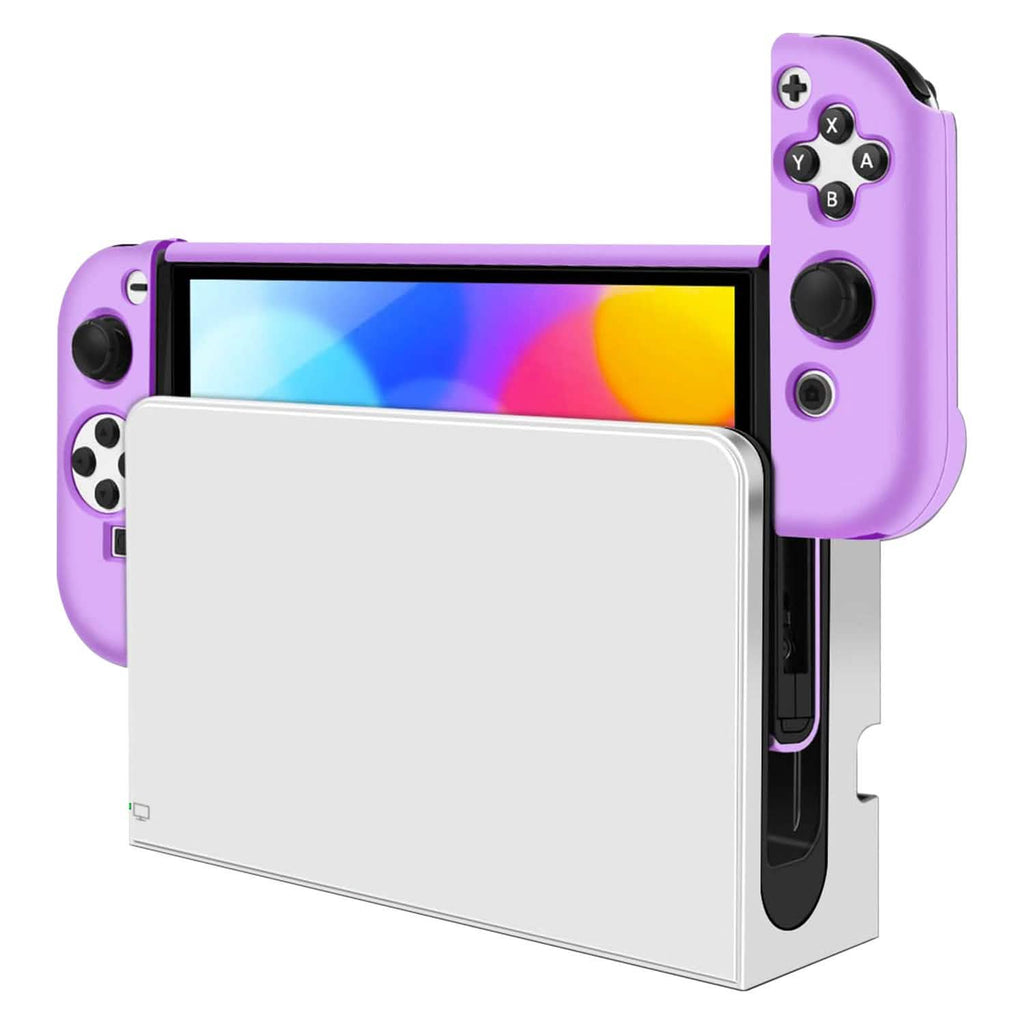Protective Shell Cover Hard Dockable Case Fit for Nintendo Switch OLED