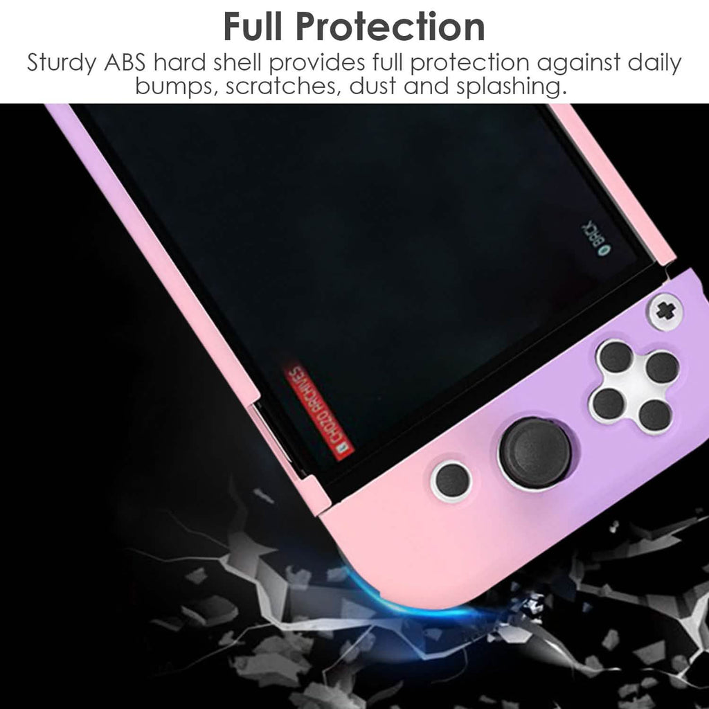 Protective Shell Cover Hard Dockable Case Fit for Nintendo Switch OLED