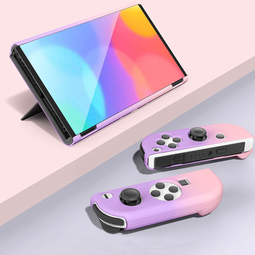 Protective Shell Cover Hard Dockable Case Fit for Nintendo Switch OLED