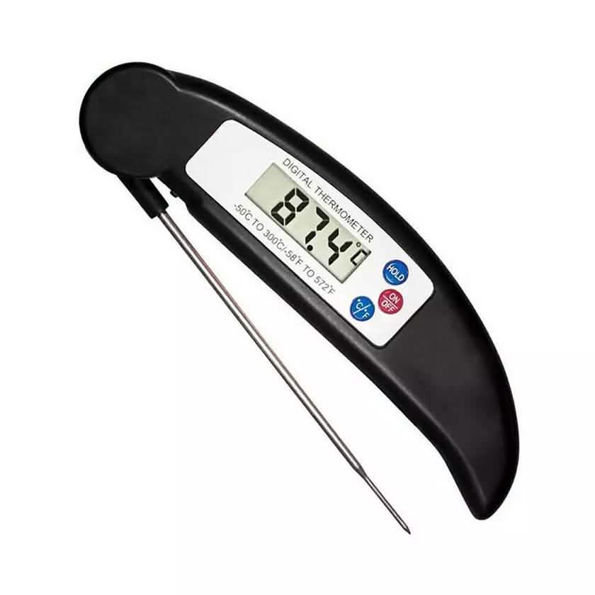 ProThermo Instant-Read Stainless Steel Digital Meat and Poultry Thermometer