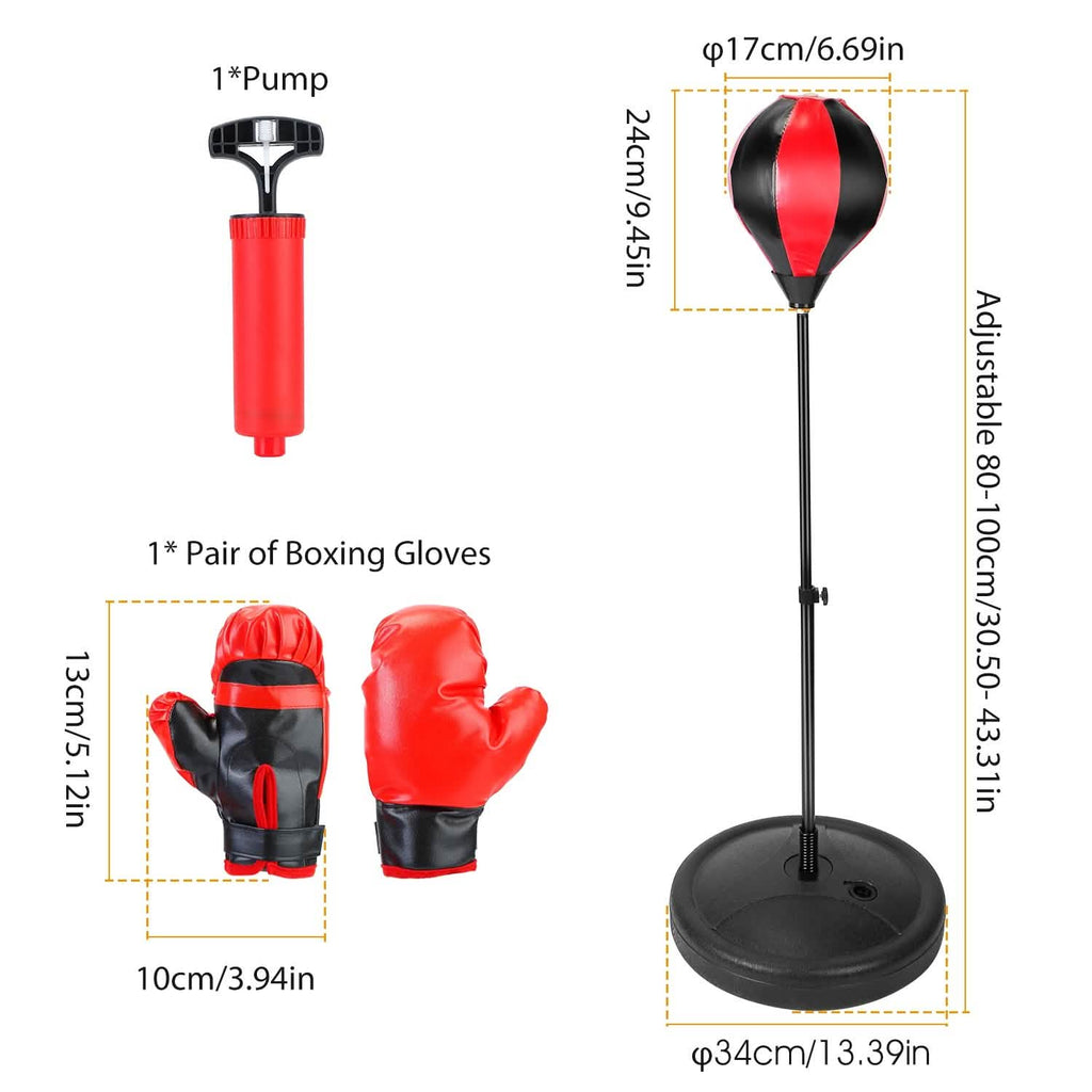 Punching Bag For Kids Junior Boxing Set with Boxing Gloves