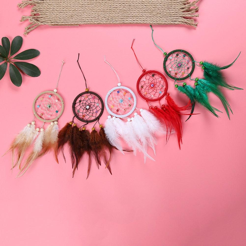 Pure Handmade Dream Catcher Hanging Ornaments Indian Style For Wall Decoration Birthday Gift Decorations Wind Chimes Home Wall Hanging Decora Wedding Decoration Craft Photography