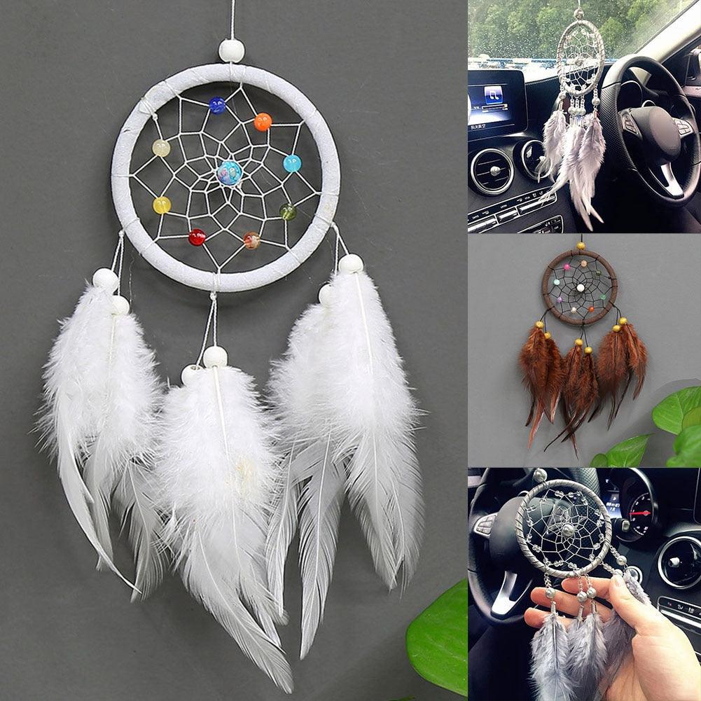 Pure Handmade Dream Catcher Hanging Ornaments Indian Style For Wall Decoration Birthday Gift Decorations Wind Chimes Home Wall Hanging Decora Wedding Decoration Craft Photography