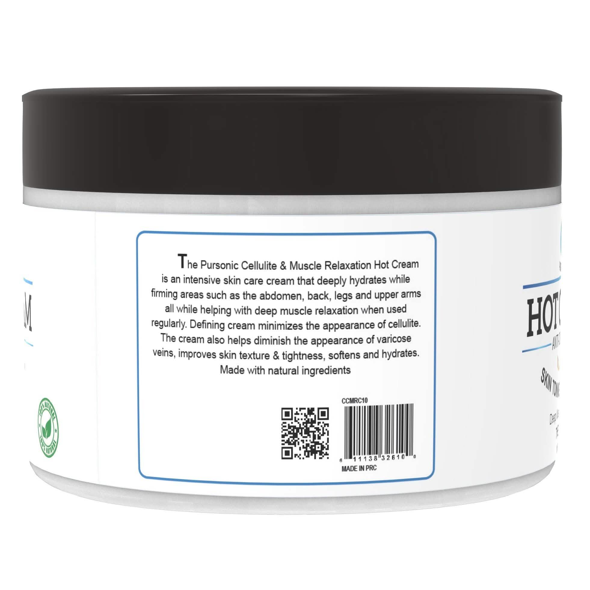 Pursonic CCMRC10 Pursonic Hot Cream Anti Cellulite