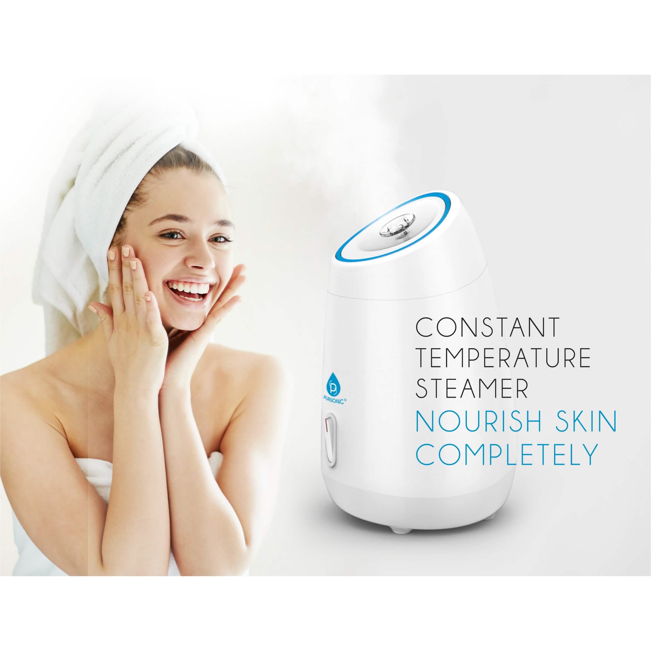 Pursonic Facial Steamer Hot Mist Moisturizing Spa