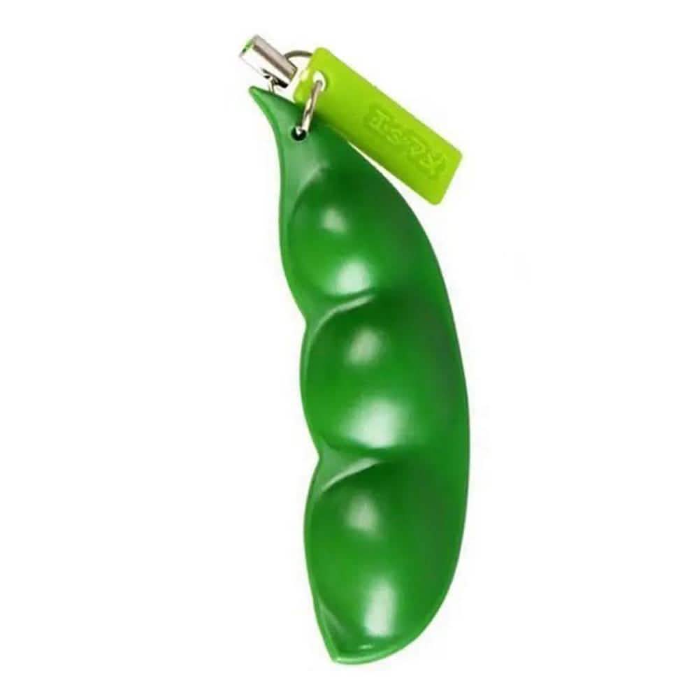 Push Pea Squeezing Keychain