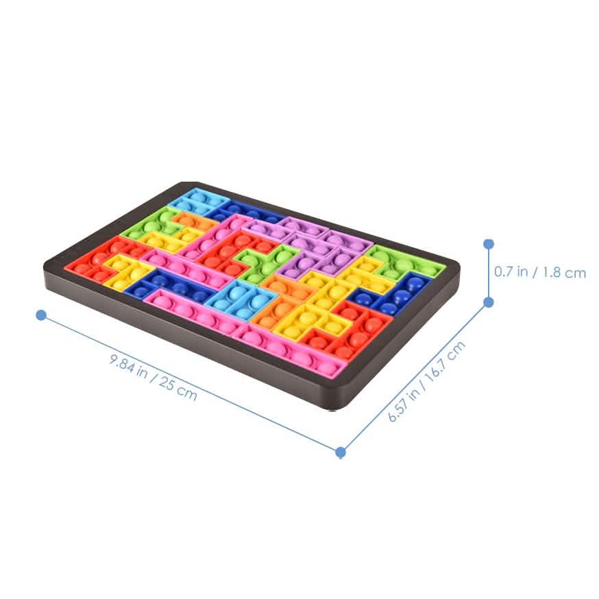 Push POP Anti-Stress Tetris Game
