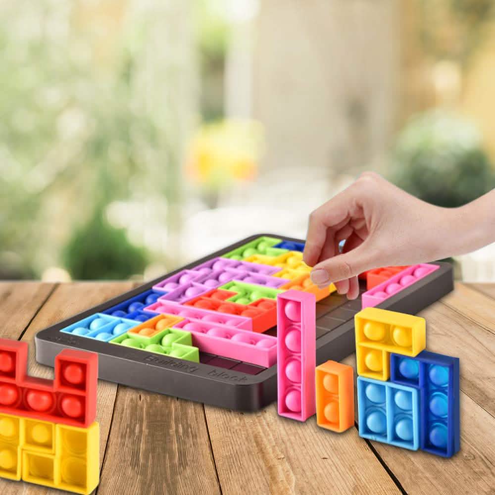 Push POP Anti-Stress Tetris Game