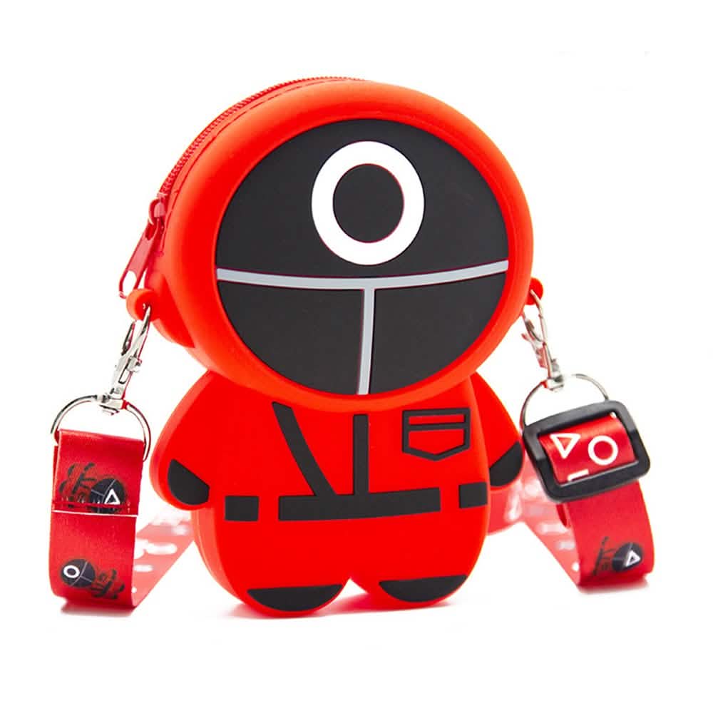 Push Pop Squid Game Keychain Pouch
