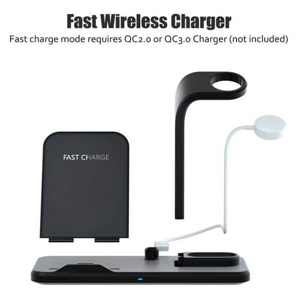 Qi 10W Fast Phone Wireless Charging Stand
