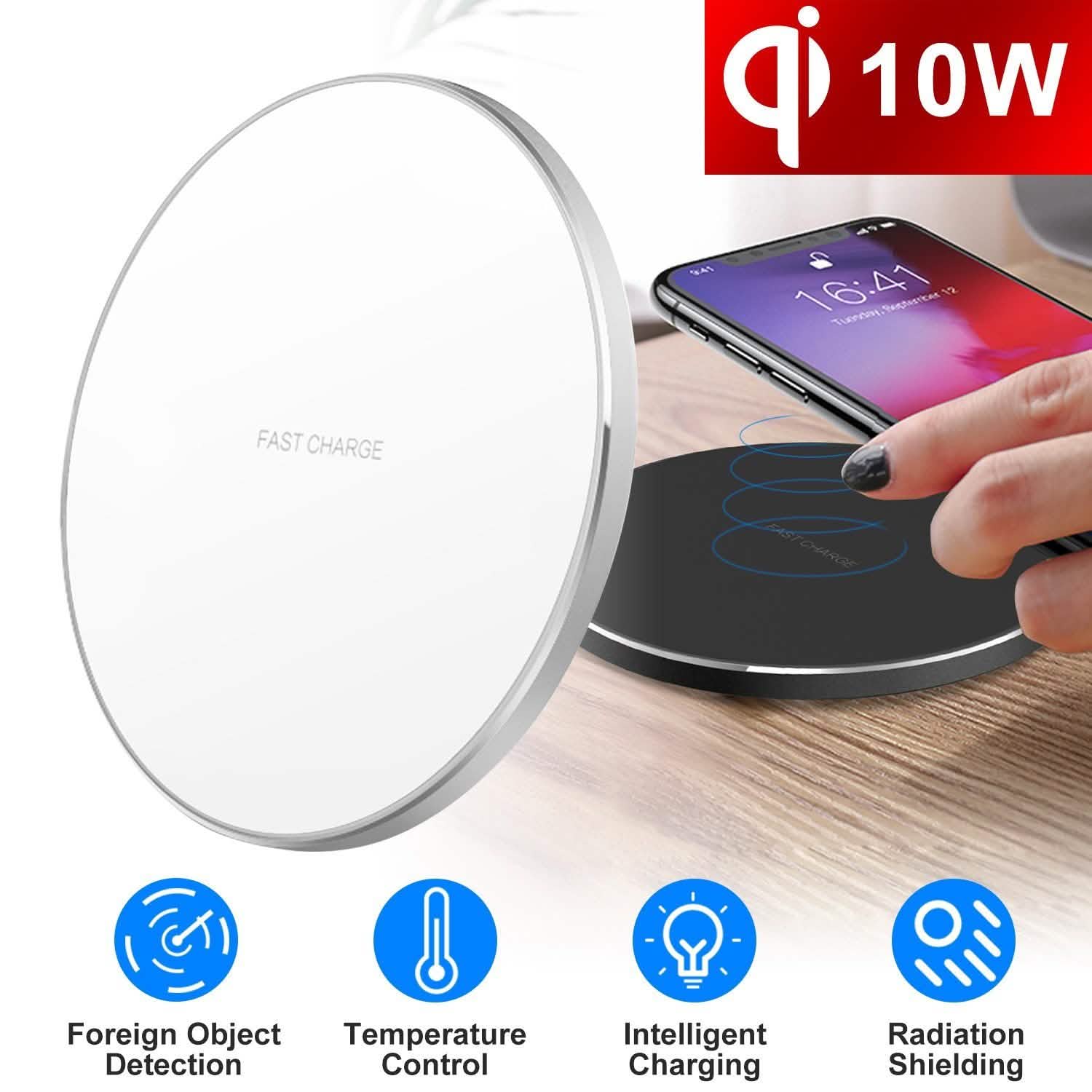 Qi Fast Wireless Charger 10W Charging Pads