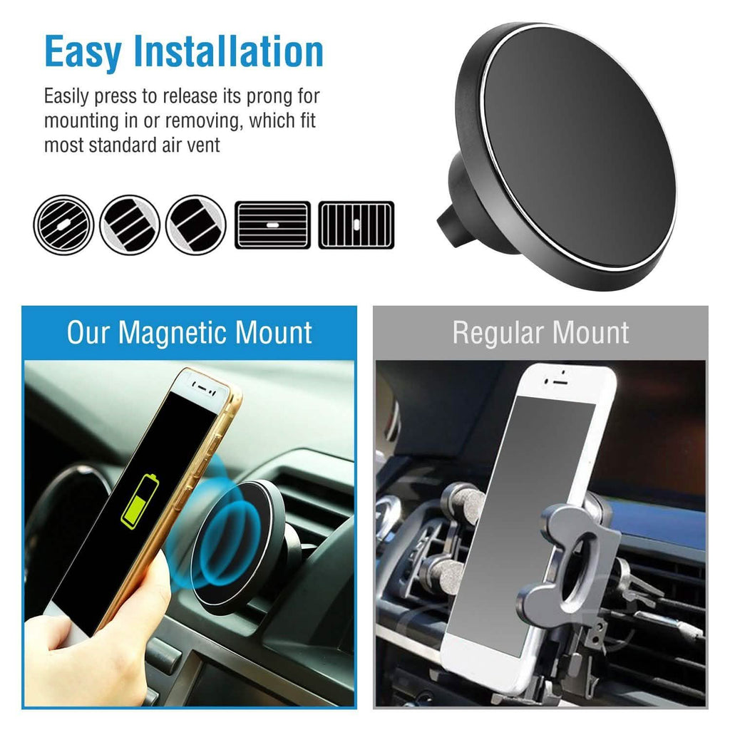 Qi Wireless Magnetic Car Charger