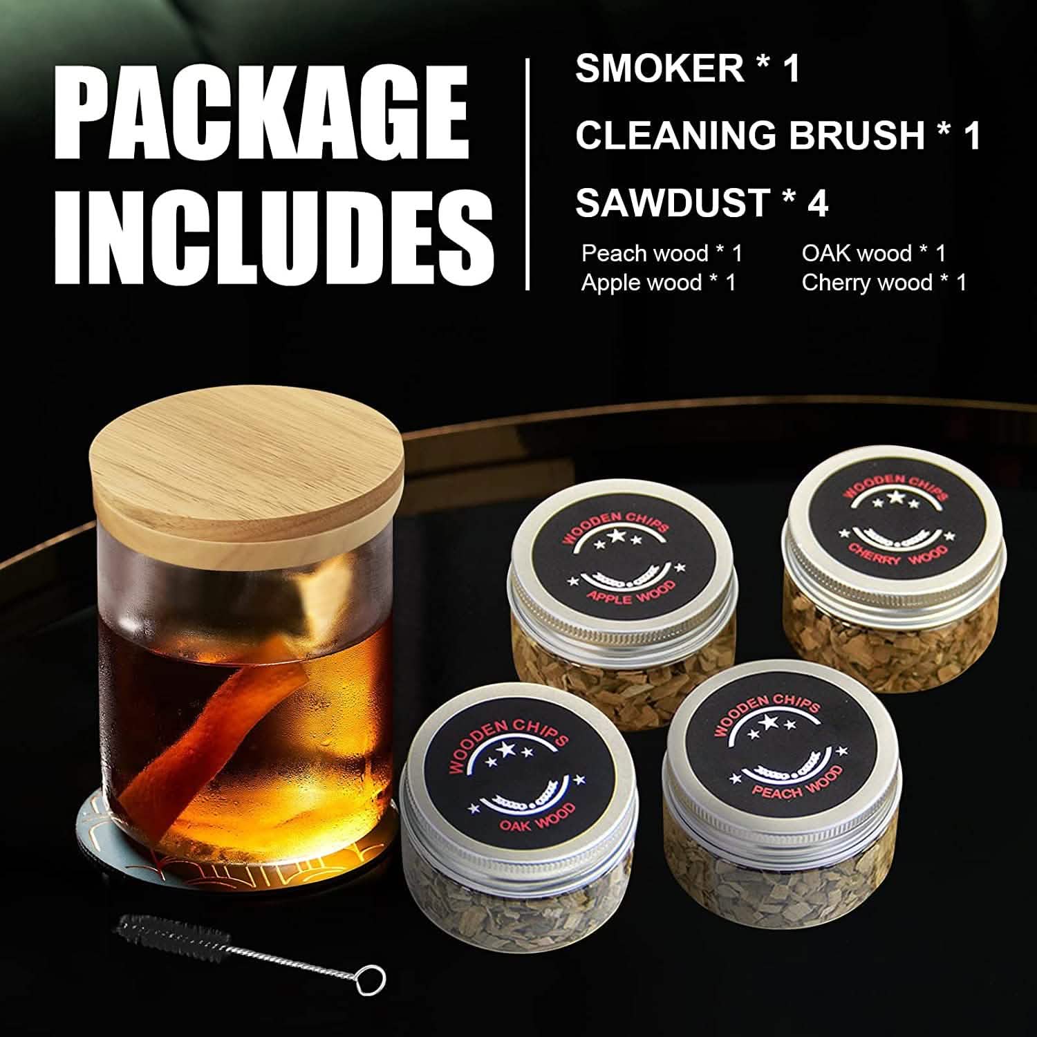 QQCherry Cocktail Smoker Kit