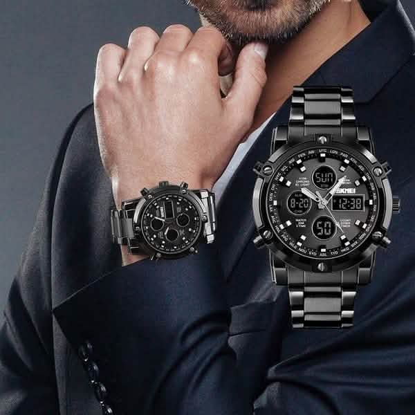 Quartz Men's Digital Clock Fashion Watch Relogio Masculino 1389