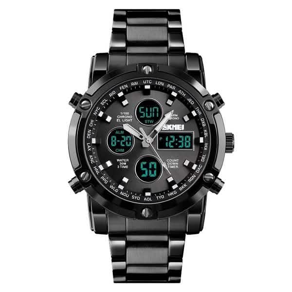Quartz Men's Digital Clock Fashion Watch Relogio Masculino 1389