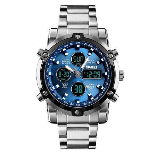 Quartz Men's Digital Clock Fashion Watch Relogio Masculino 1389