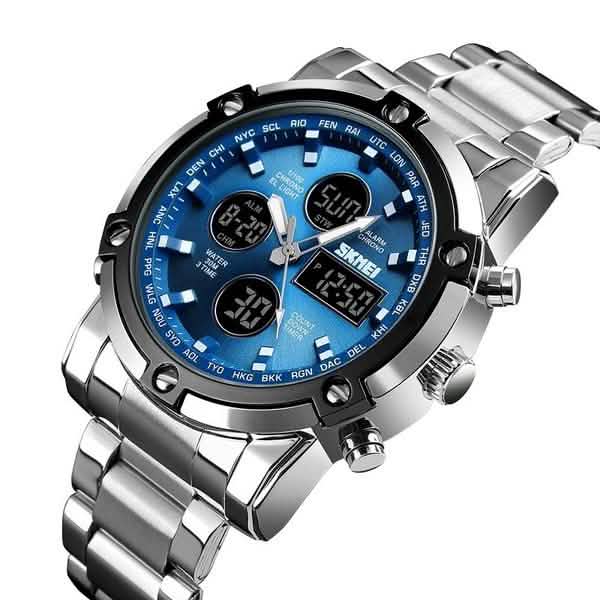 Quartz Men's Digital Clock Fashion Watch Relogio Masculino 1389