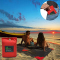 Quick Drying Mat Waterproof Picnic Sheet Beach Blanket Pocket Sand Pad