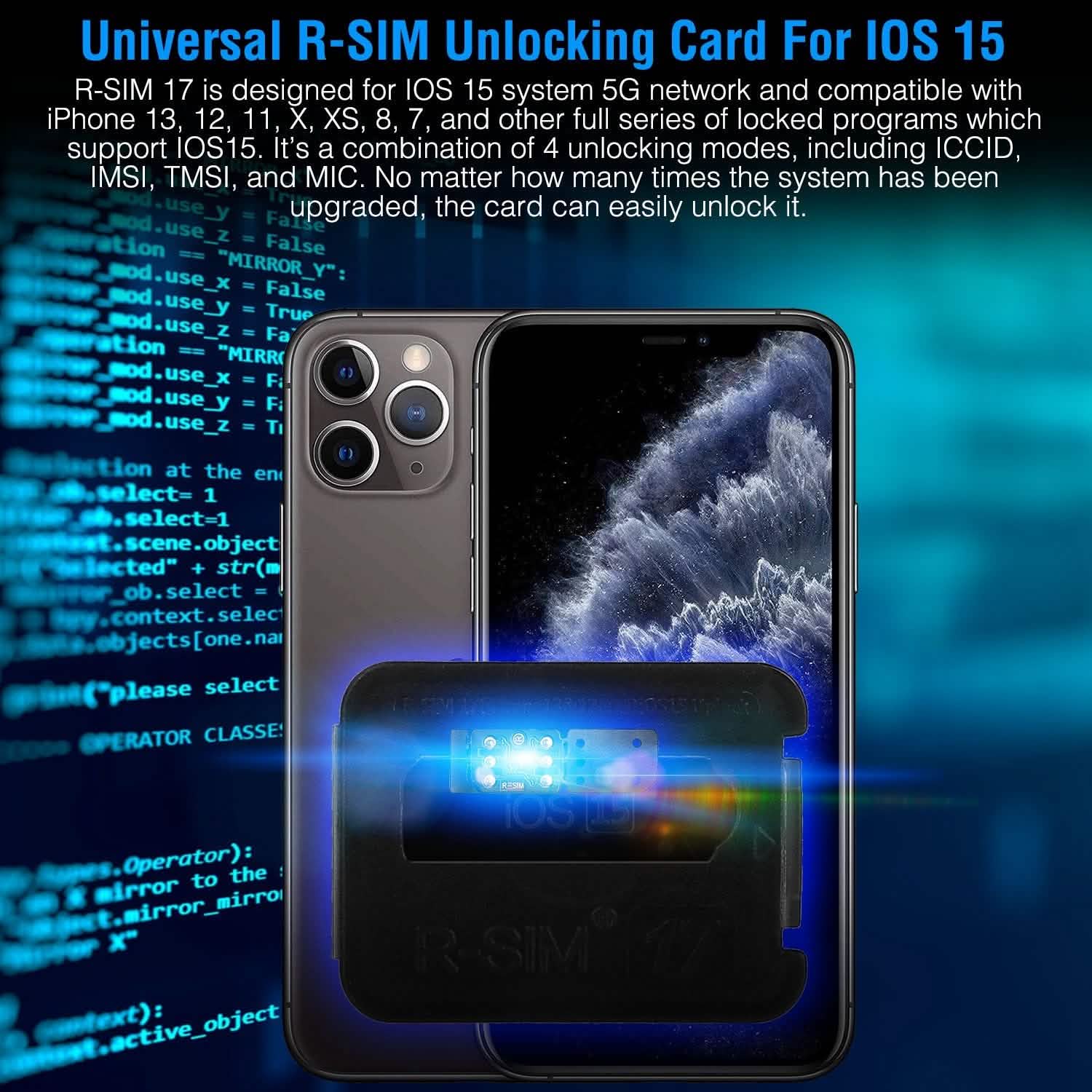 R-SIM17 Nano Unlock RSIM Card