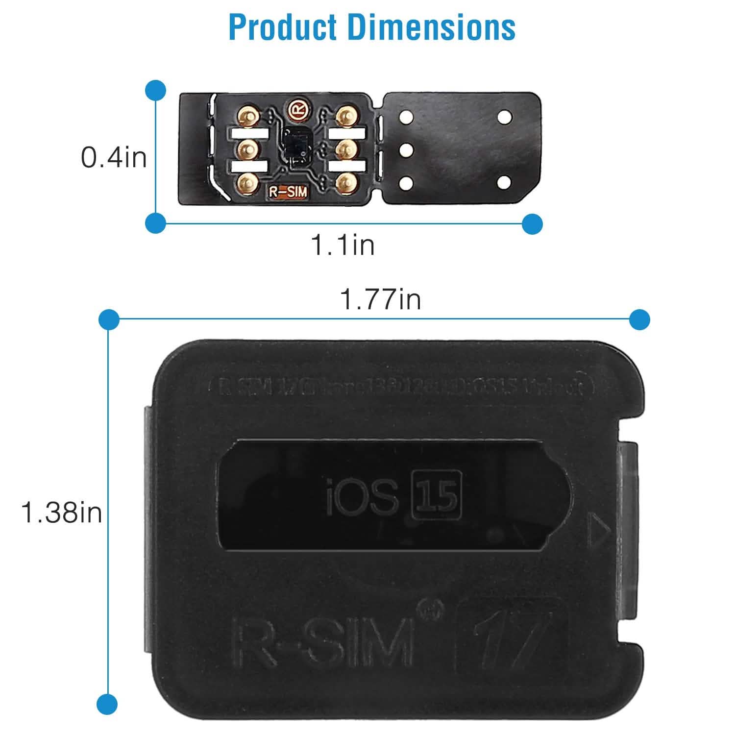 R-SIM17 Nano Unlock RSIM Card