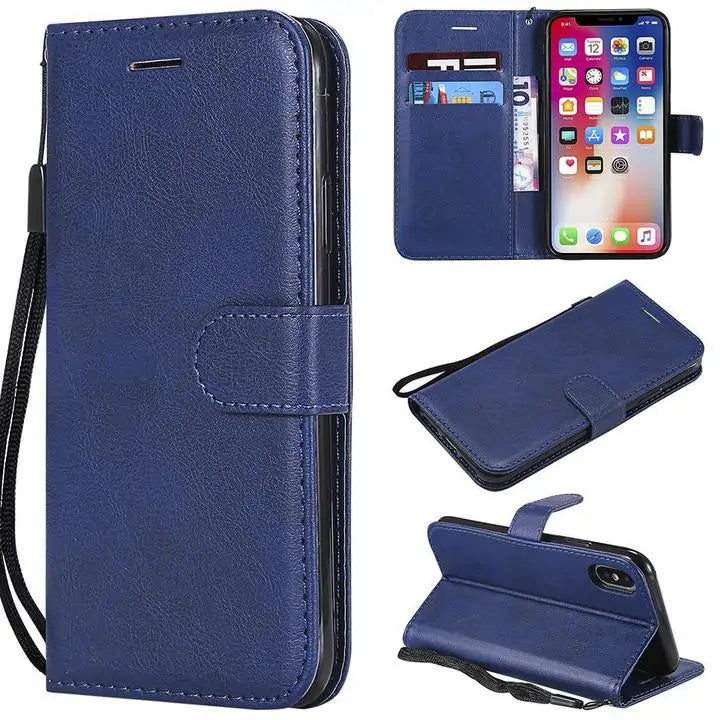 RFID Blocking Wallet Case for iPhone - Credit Card Protection Phone Case