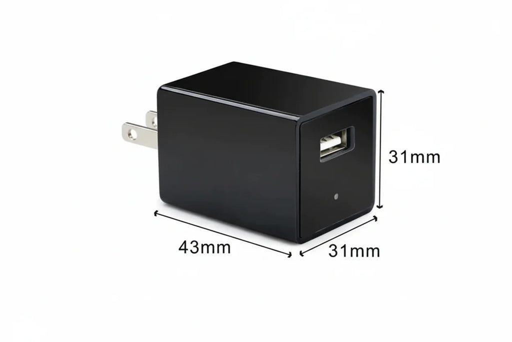 Mini Hidden Camera Home Security Nanny Cam Full HD 1080P DVR Night Vision No Audio