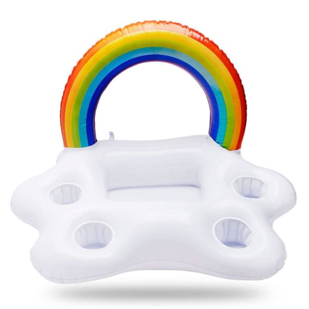 Rainbow Inflatable Pool Bar