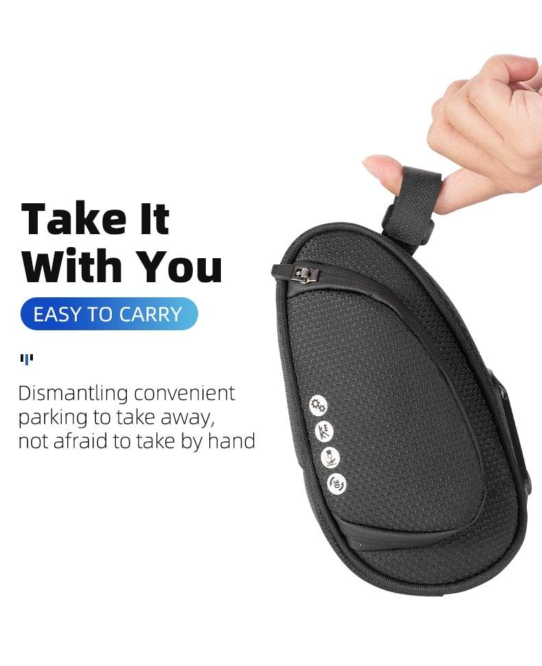 Rainproof Bicycle Bag Shock Proof Bike Bag For Reflective Large Capacity Seat Bike Bag Accessories Bag Seat Bag Bike Bag Under Seat Bicycle Bag Cycling Accessories Storage Pouch Bike For Mountain Road Bike