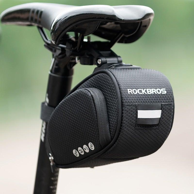 Rainproof Bicycle Bag Shock Proof Bike Bag For Reflective Large Capacity Seat Bike Bag Accessories Bag Seat Bag Bike Bag Under Seat Bicycle Bag Cycling Accessories Storage Pouch Bike For Mountain Road Bike