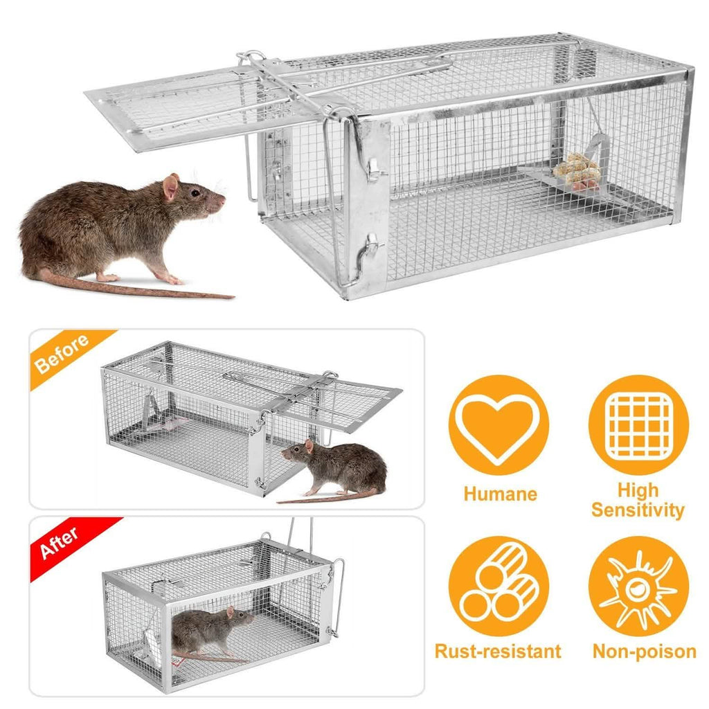 Rat Trap Cage Humane Live Rodent
