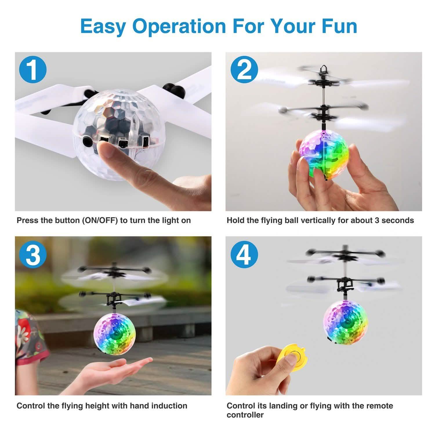 RC Flying Drone Elastic Infrared