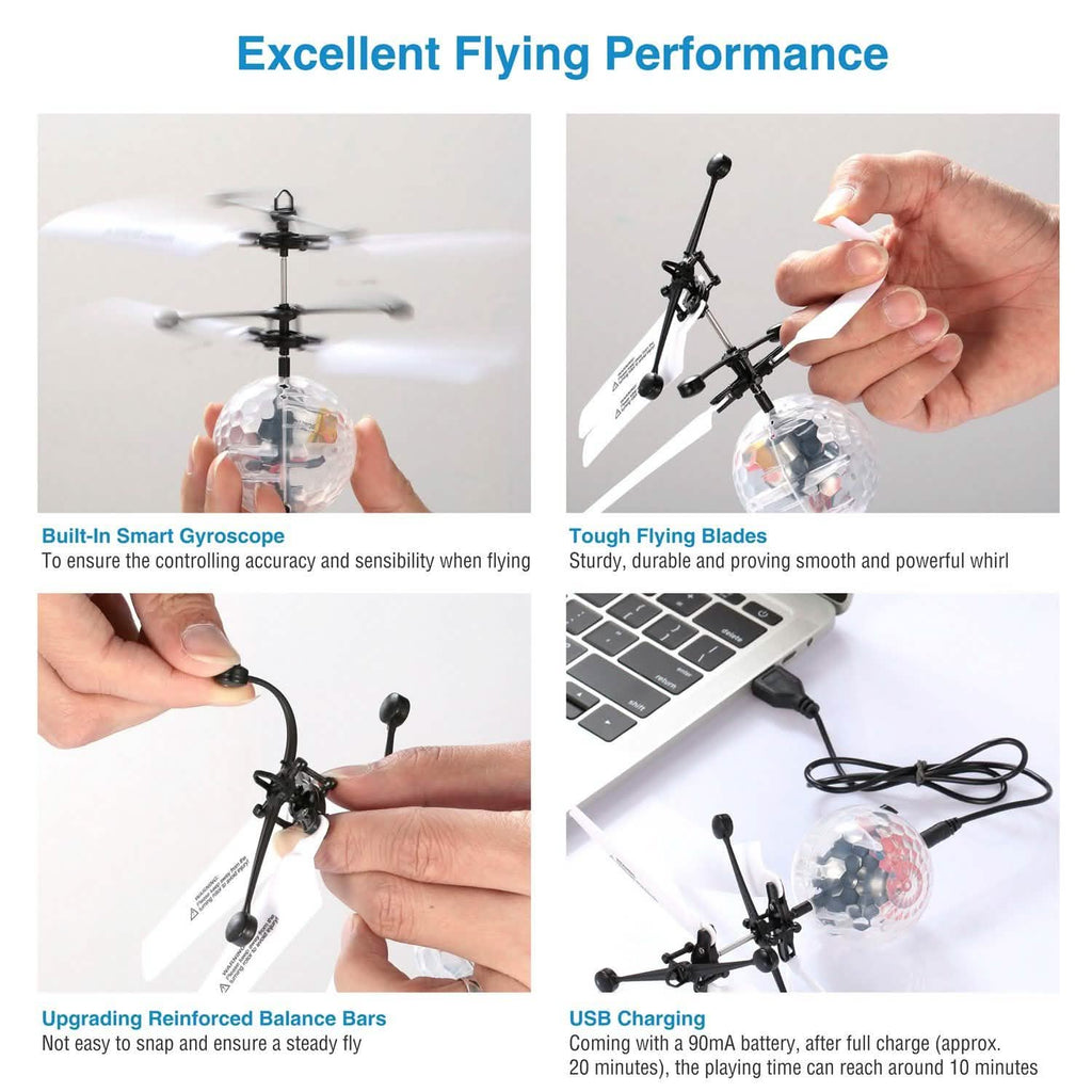 RC Flying Drone Elastic Infrared