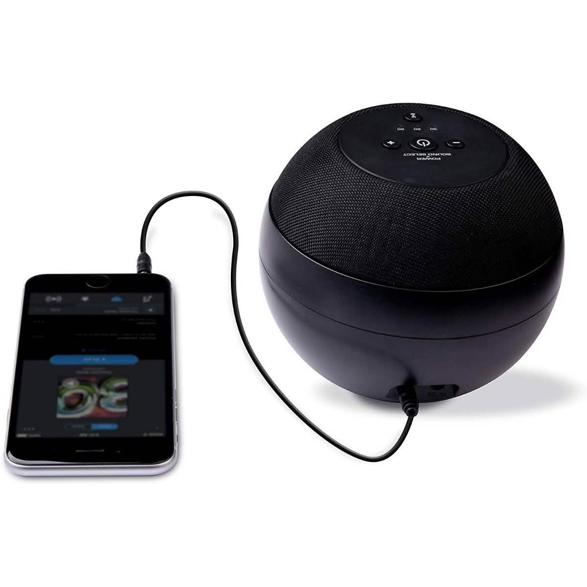 RCA White Noise Machine Sound Soother with 10 Pre-Loaded Sounds