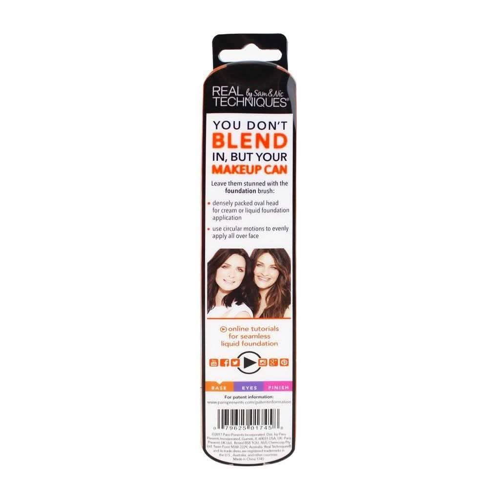 Real Techniques Blend + Blur Makeup Brush for Liquid Foundation