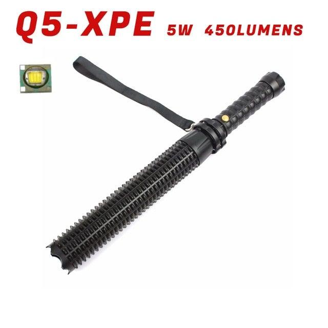 Rechargeable Adjustable LED Flashlights High Lumen Super Bright Handheld Waterproof Zoomable Portable Flashlight For Outdoor Baseball Bat Hiking CampingSelf Defense