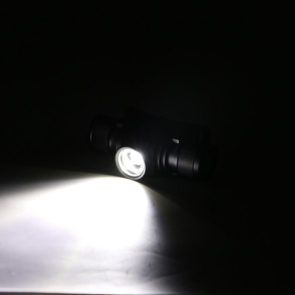 Rechargeable  Adjustable LED Power Headlamp USB Flashlight Waterproof  Headlight Torch  Light Work Lamp  For Outdoors Camping Running  Survival Hiking